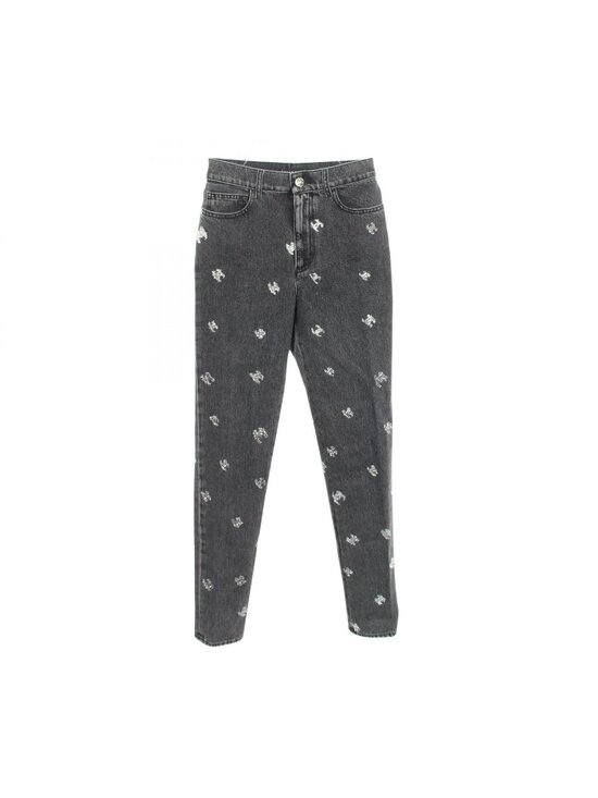 Chanel Denim - Chanel Denim Pants CC Logo Cotton